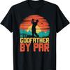 Golfing Funny Grandpa Golf Best Godfather By Par T-Shirt