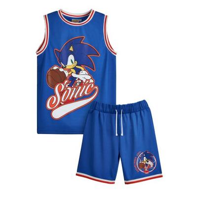 Boys Basketball Jersey And Shorts Set