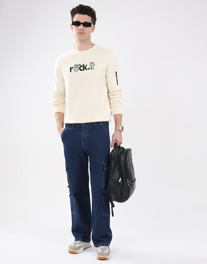 ROCK.IT Men's Smart Fit Fit Sweatshirt