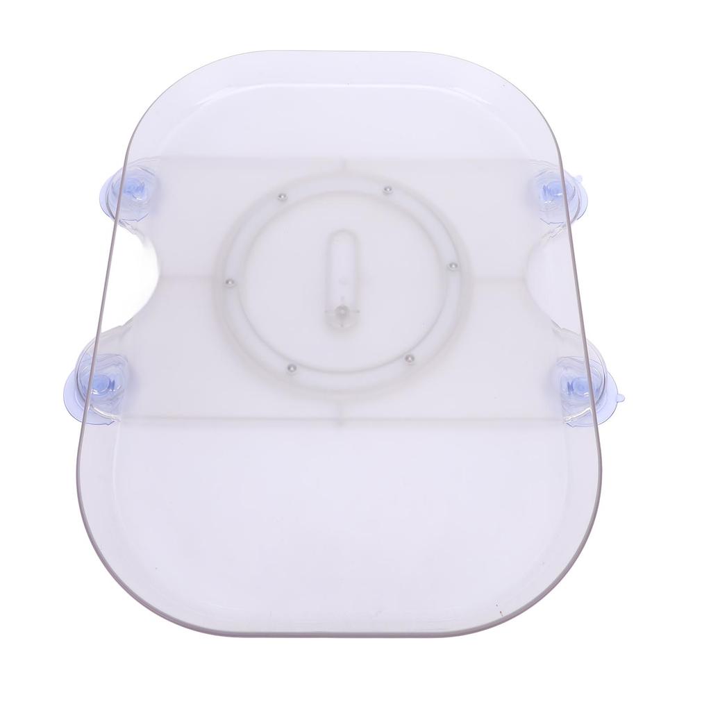 Refrigerator Lazy Turntable Organizer Square Clear Acrylic PET Rotating Fridge Tray for Kitchen