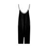 Women's Casual Jumpsuit Sleeveless Loose Adjustable Romper With Pockets