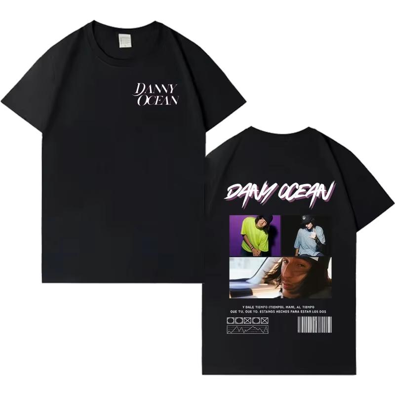 Rapper Danny Ocean Album Tour Graphic Tshirt 2026 Mens Harajuku High Quality ONeck Casual Tees Aesthetic Pop Short Sleeve Top