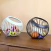 Iron Storage Fruit Plate Drain Basket Modern Home Storage Basket Nordic Style Fruit Plate Fruit Basket      ZM1204