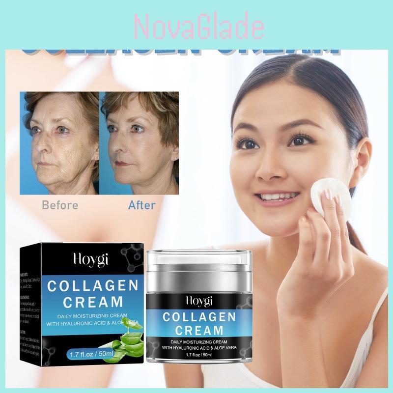 Hoygi Collagen Cream For Deep Hydration And Skin Firming Reduces Fine Lines