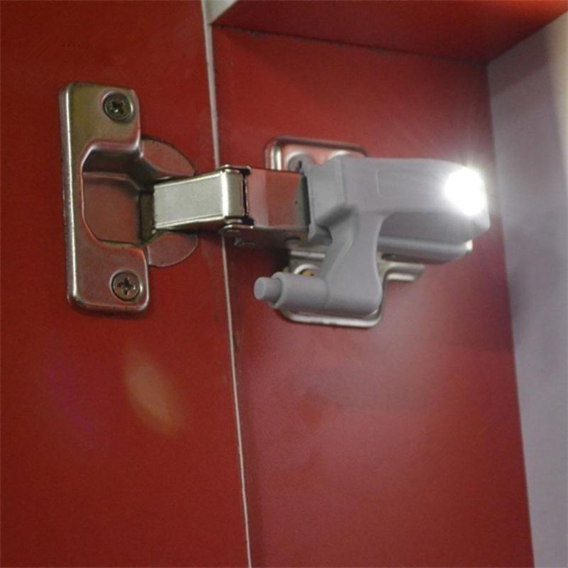 Universal Schrank Schrank 0,25 W Innere Scharnier LED Sensor Licht Kleiderschrank Moderne Home Küche Nacht
