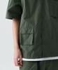 MUSINSA STANDARD [City Leisure] Cn Oversized Glass Pocket Short Sleeve Shirt [Khaki]