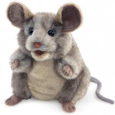 Folkmanis Graue Maus Handpuppe