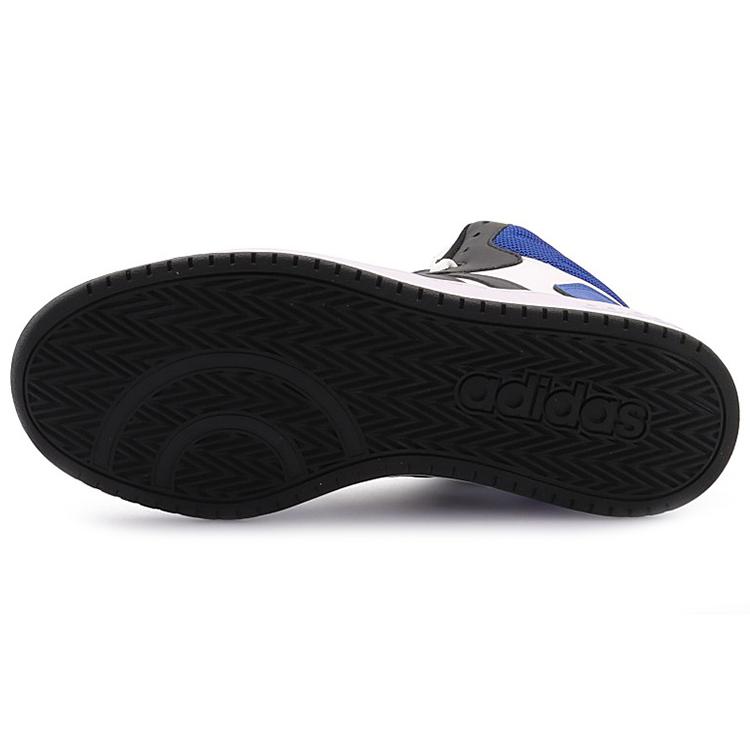 Adidas Hoops 2.0 Mid 'White Blue Black' G55053