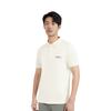 FILA Heritage Classic Versatile Comfortable Polo Shirt Men tops Cloud-Mushroom-White F61M628101FWT