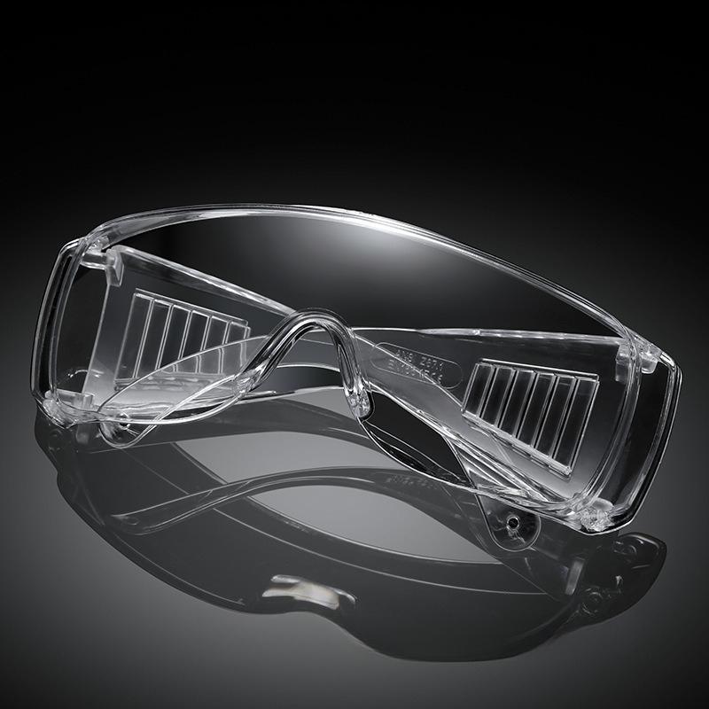Non-polarized Blinds High Definition Transparent Multi-functional Men Women Protective Goggles Anti-fog Anti-Splash Dust Proof Safety Eyeglasses
