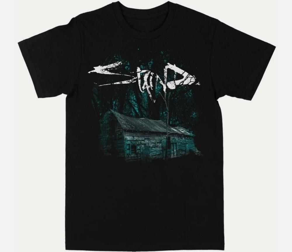 

Ретро Старий Дім Плямистий Банд Футболка Класична Чоловіча Чорна Унісекс S-5XL Унісекс Футболка M