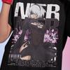 Unisex Nier 2B Gaming Waifu T-Shirt, Japanese Anime Videogame Shirt