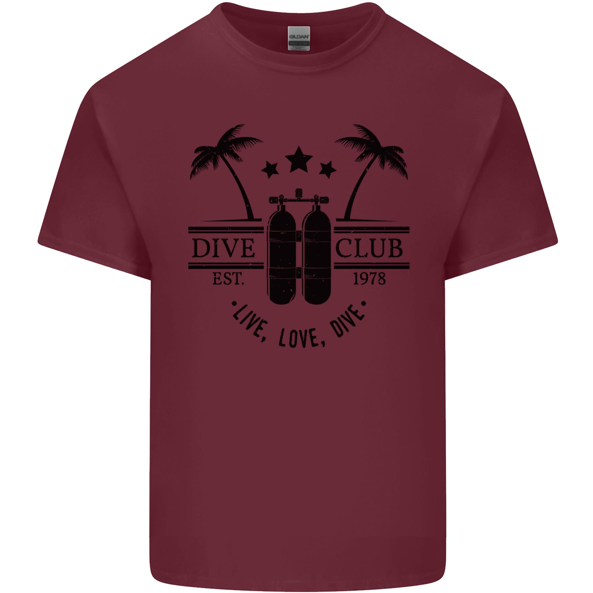 Live Love Dive Funny Scuba Diving Diver Unisexs Light Cotton TShirt S