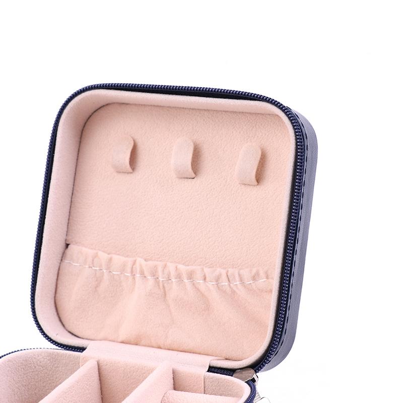 Candy Color Jewelry Organizer Display Storage Box Travel Earrings Necklace Ring Holder Jewelry Case Boxes