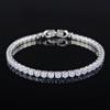 Bracciale Tennis Hip-Hop Zirconi Multicolore - Senza Sbiadire, Design Full Diamond