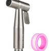 Women's Bidet Sprayer Set: High-Pressure Booster Faucet, Shower Head, and 304 Stainless Steel Toilet Splitter.
