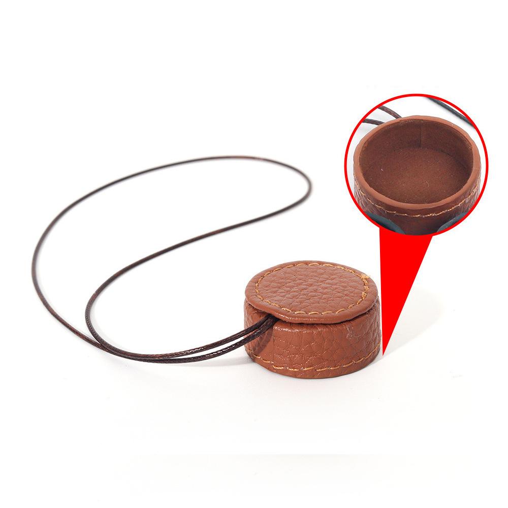 

[Film Lab] Leather Lens Cap for Instax Mini EVO Cinema CBA24 коричневий