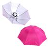 Foldable Umbrella Hat Portable Waterproof Outdoor Fishing Umbrella   for Adult