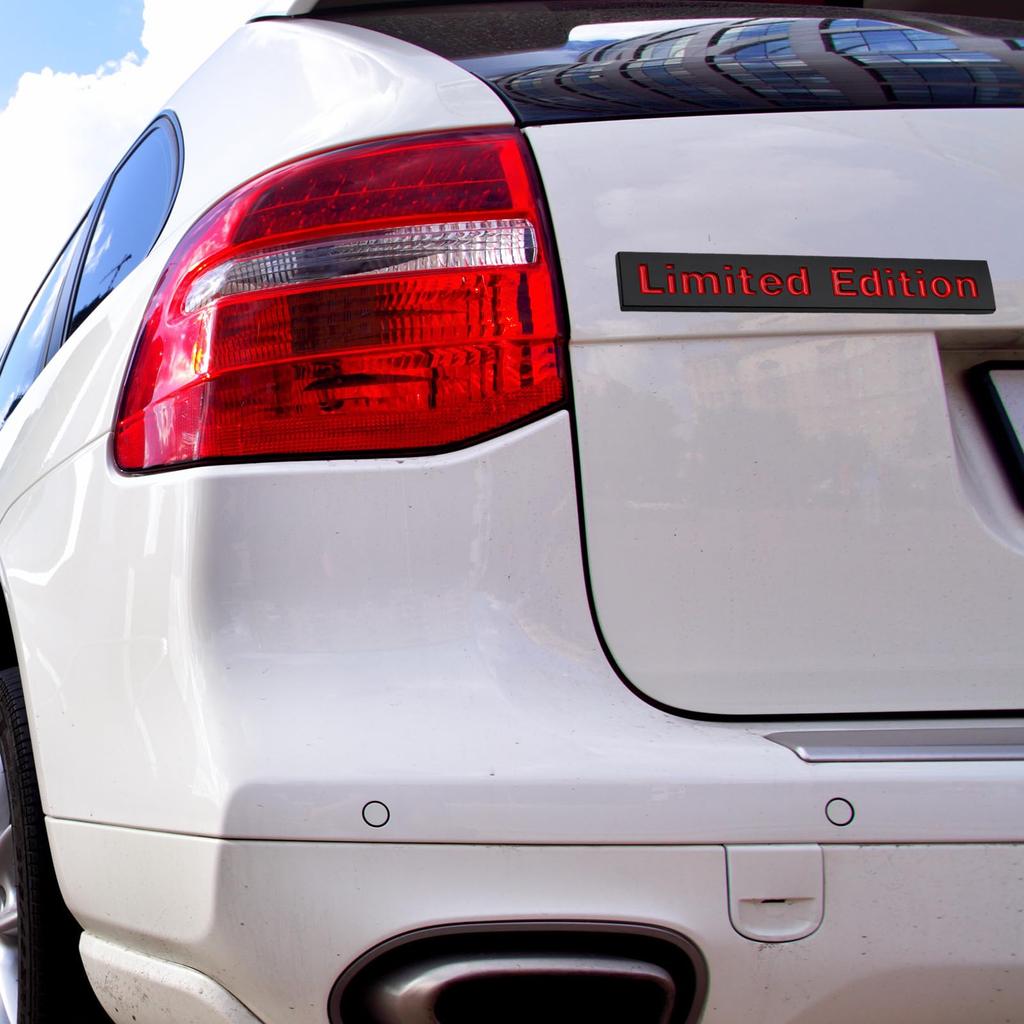 3D Metal Limited Edition Fender Trunk Badge Emblem Racing SUV Sport Sticker Car Body