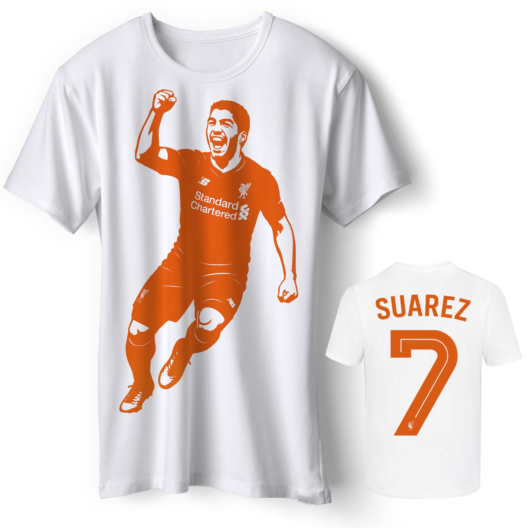 

Luis Suarez Liverpool T Shirt Tshirt Mens Womens Unisex Tops Tees 2XL