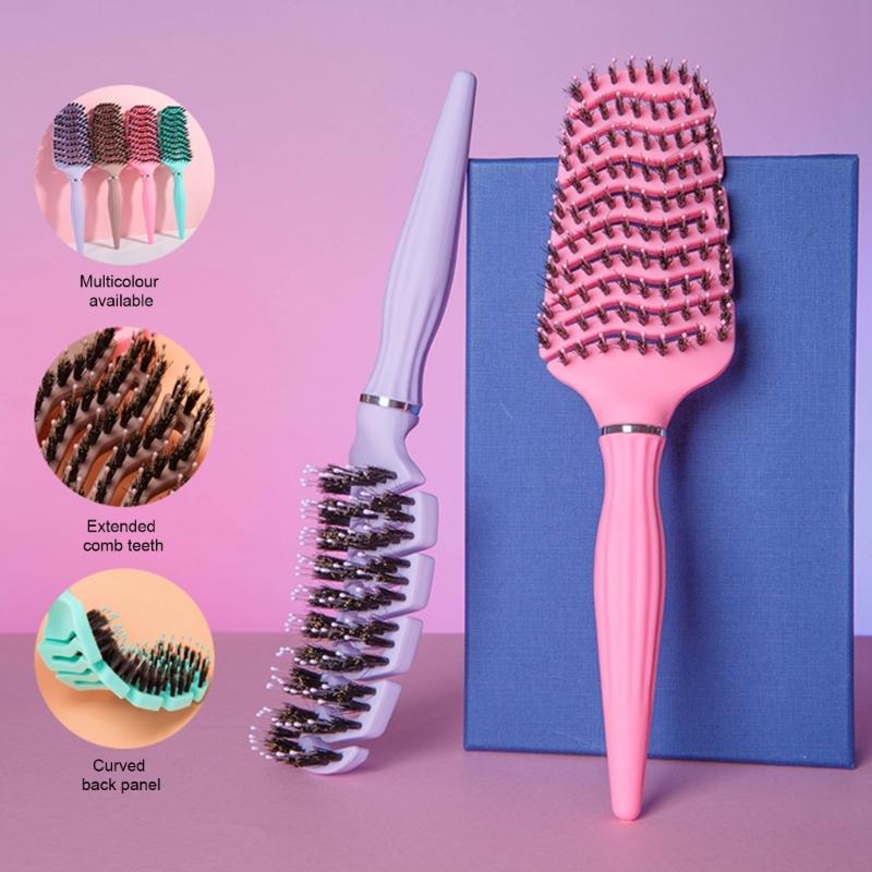 Quick and Convenient Hair Styling Tool Detangling Brushes Detangle Smooth Hair Comb Perfect for All Hair Textures