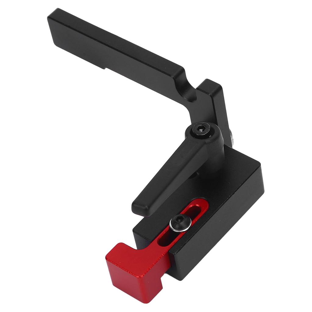 75 Type Miter Track Stop Aluminum Alloy T Track Stop Limiter Fence Chute Flip Stopper for Woodworking