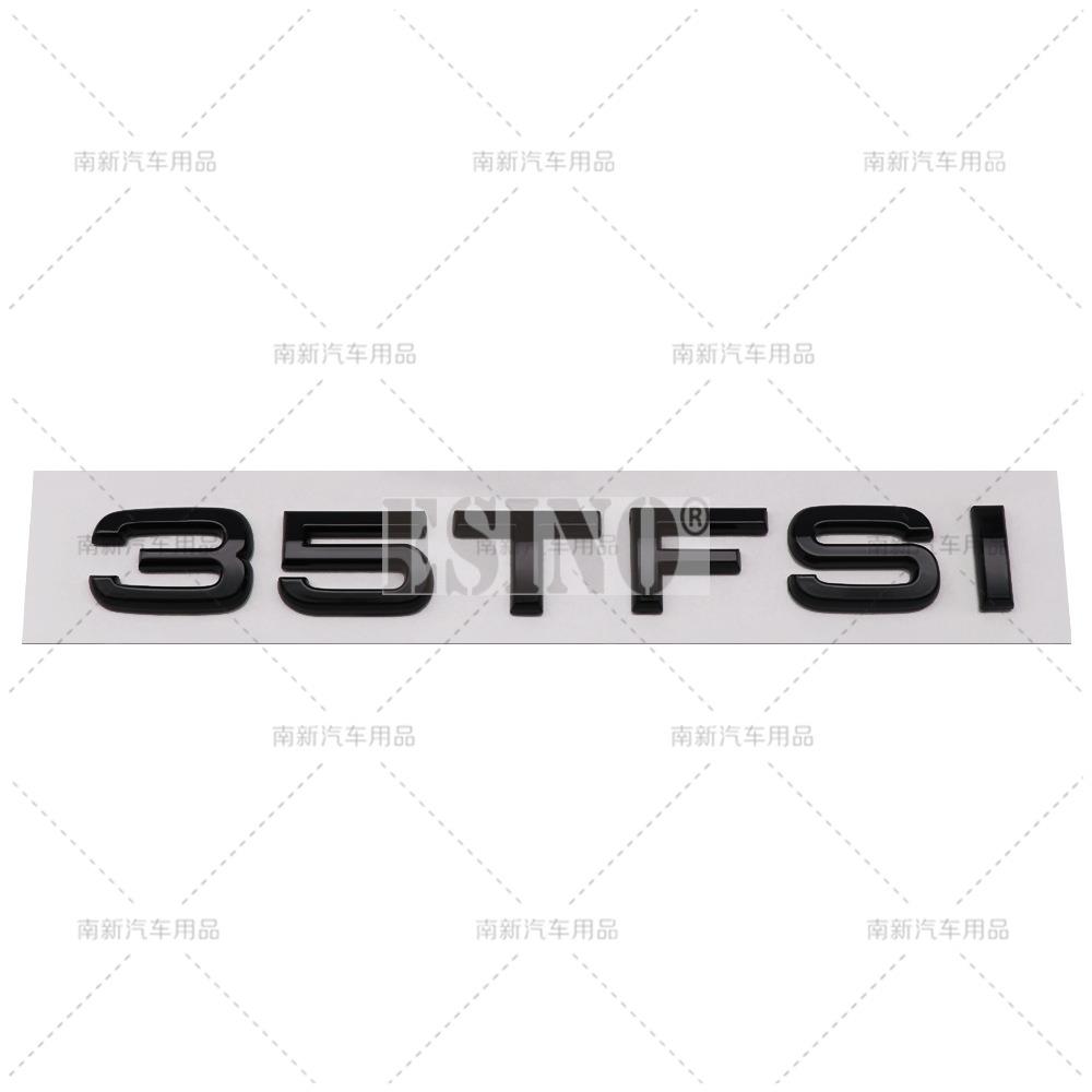 30 35 40 45 50 55 60 TFSI ABS Emblema Adesivo Adesivo Decalcomania per Bagagliaio Posteriore per Audi A4 A5 A6 A7 A8 Q3 Q5 Q6 Q7 Q8