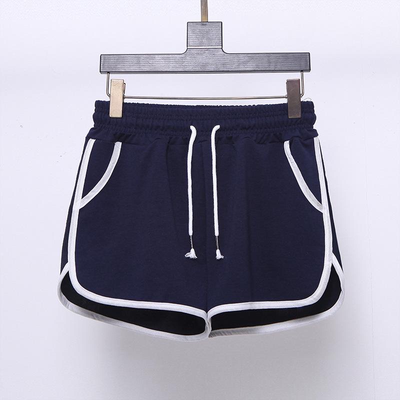 Women's Summer 2025 Casual Loose Fit Wide-Leg Running Shorts with Elastic Waist