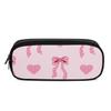 Pencil Pouch Classic Design 300D Polyester Secure Zipper Closure with Main Compartment Mesh Pocket and Pen Slots for Classroom Use