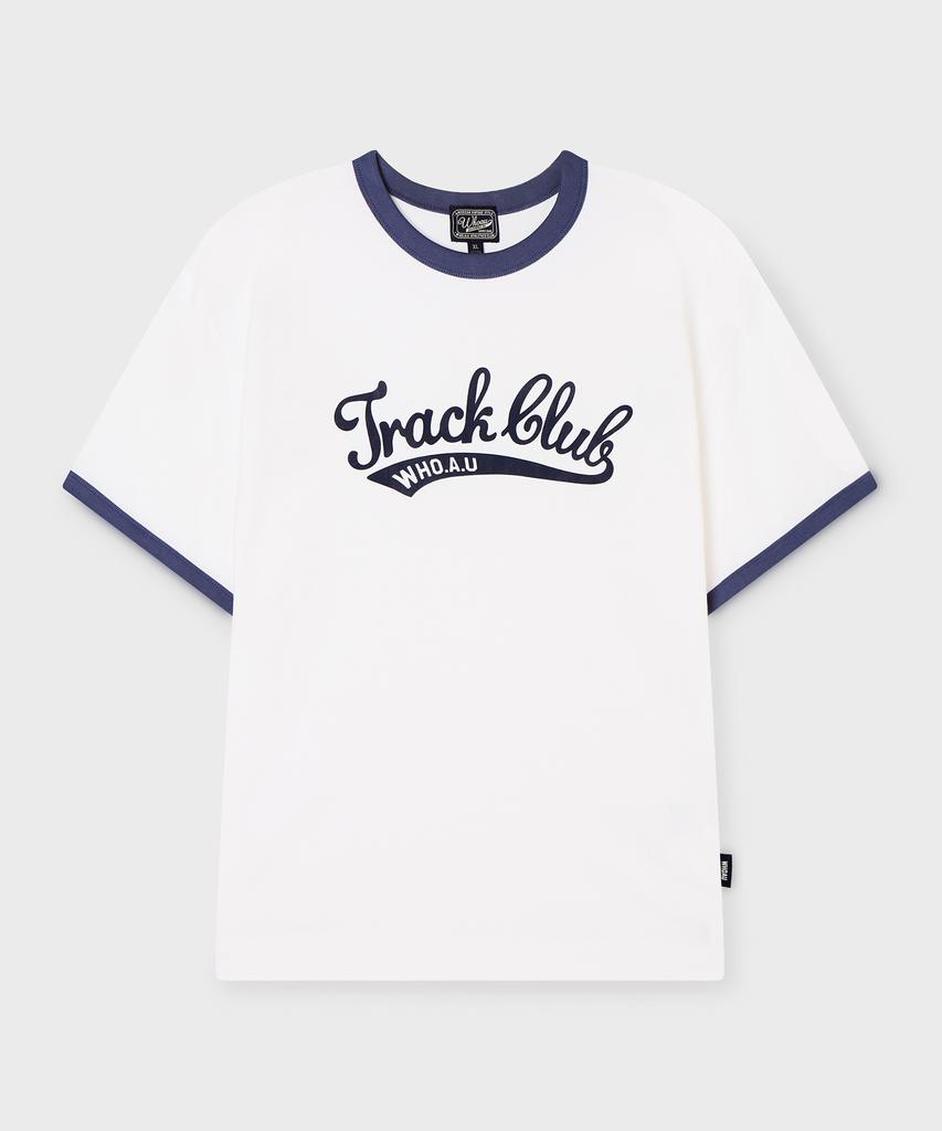 WHO.A.U Campus Ringer T-Shirt / Whrag2424U