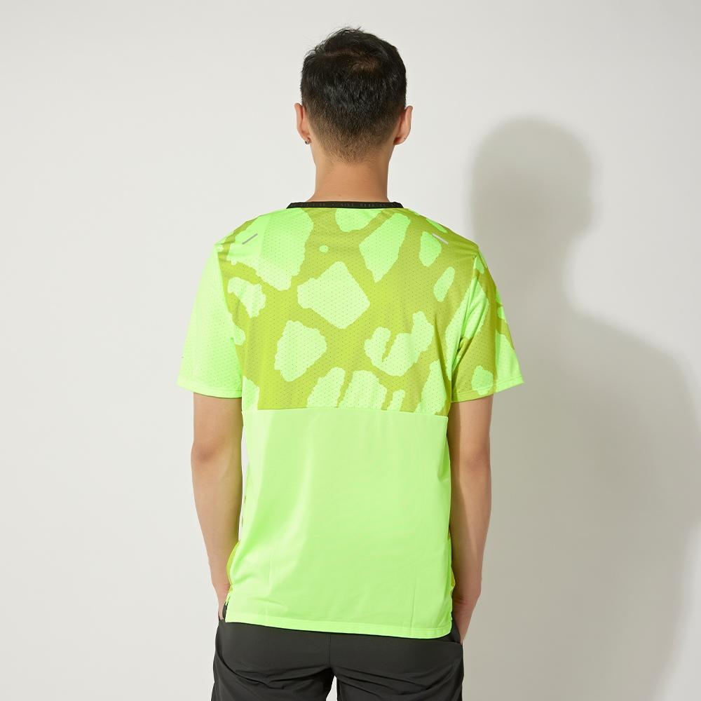 Nike Logo Print Training Casual Round Neck Short Sleeve T-Shirt Men Tops Green DQ4758-358