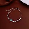 Zircon Flower Simple Niche Bracelet Light Luxury High Sense Fashion Versatile Bracelet Temperament Personalized Jewelry Women