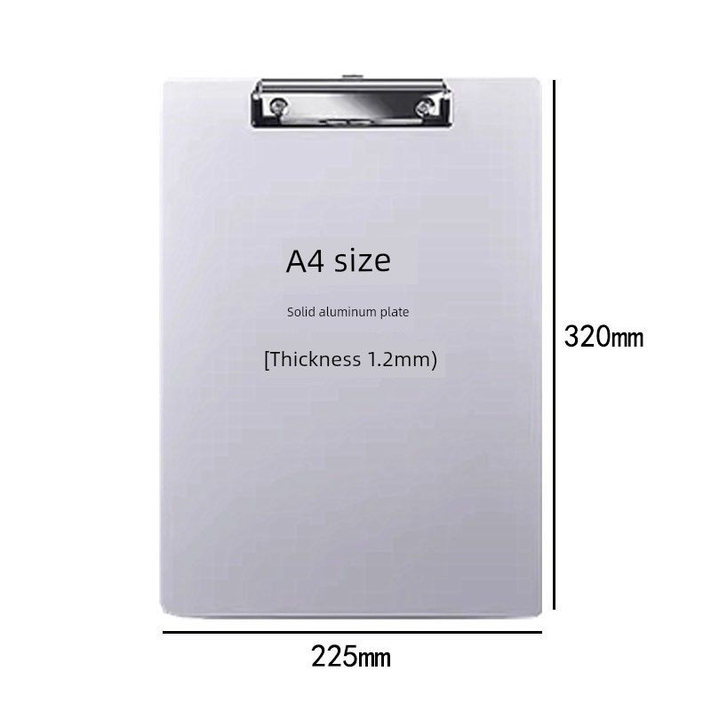 A4a5 Metal Solid Bill Writing Board