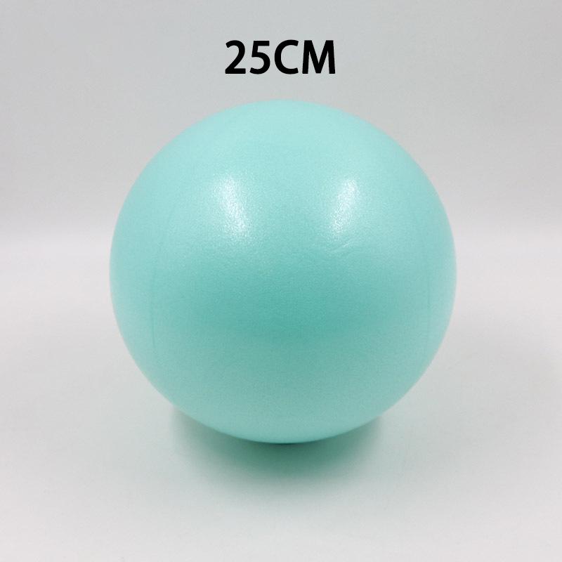 25cm Yoga Ball Exercise Gymnastic Fitness Pilates Ball Balance Exercise Gym Fitness Yoga Ball Indoor Training Yoga Ball Core