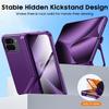 Μαγνητική Θήκη για Google Pixel 10 Pro Fold Phone με Βάση, Συμβατή με Magsafe, Προστασία Άρθρωσης, Ενσωματωμένη Διπλή Κρυφή Βάση Στήριξης, Προστατευτικό Οθόνης - Μωβ