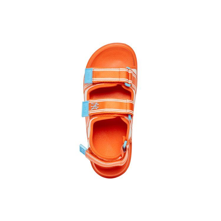 MLB Strapazierfähige Mode Strand Sandalen Unisex Schuhwerk Orange Weiß 3ASDSD223-50ORL