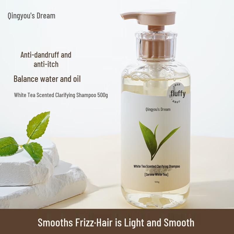 

Qingyou s Dream White Tea Purifying Shampoo 500g