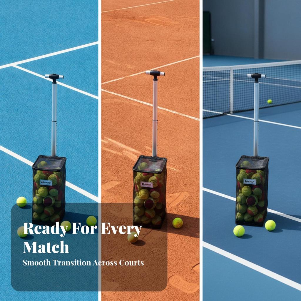 Tennis Ball Picker Upper Long-Lasting for Training Sessions, Coaches