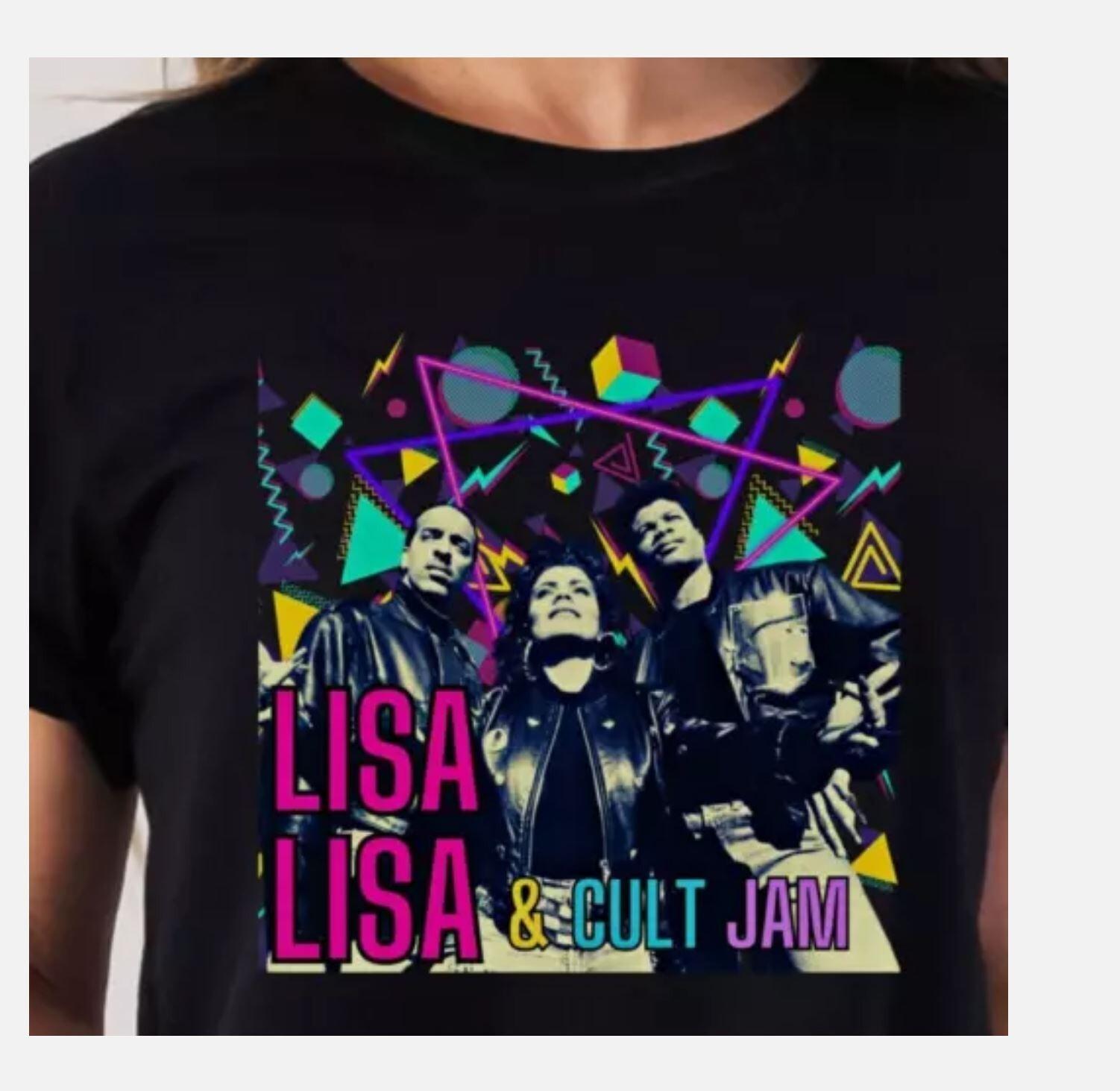 

26 LISA LISA and Cult Jam T shirt Tshirt T-shirt Tee Vintage Aesthetic Shirt 80s St Unisex T-Shirt XXXXL