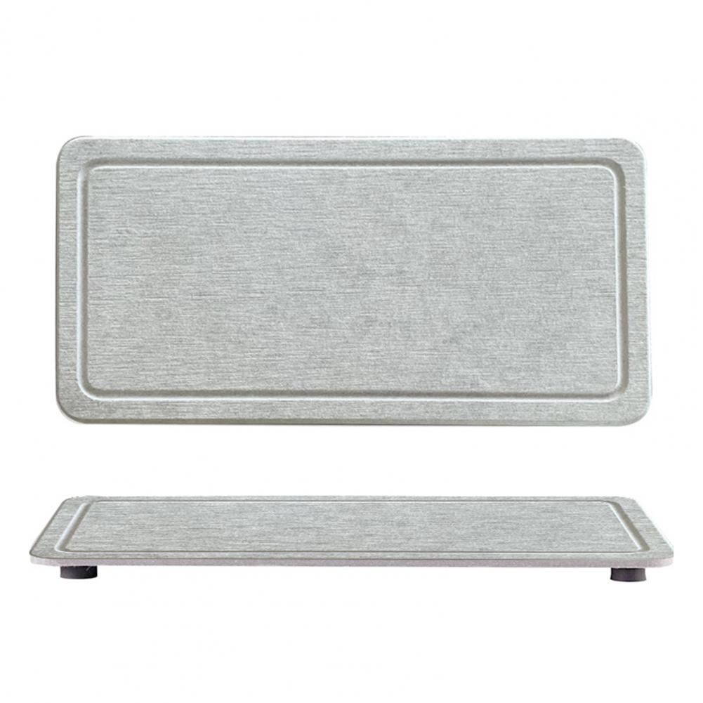 Quick Drying Stone Sink Tray Quick Drying Diatomite Sink Coasters Anti-slip Kitchen Sponge Holder Water Absorbing for Instant