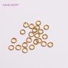 18K Gold Plated Lobster Clasps Spring Clasps End Tip Covers Crimp Beads Covers Wire Protectors DIY Jewelry Making Accessories