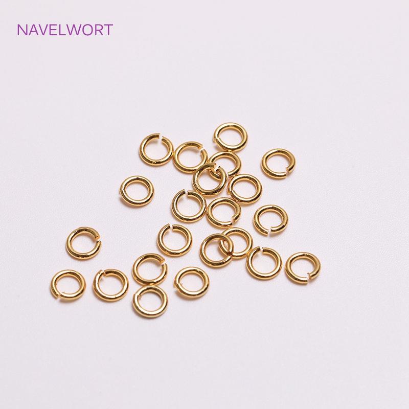 18K Gold Plated Lobster Clasps Spring Clasps End Tip Covers Crimp Beads Covers Wire Protectors DIY Jewelry Making Accessories