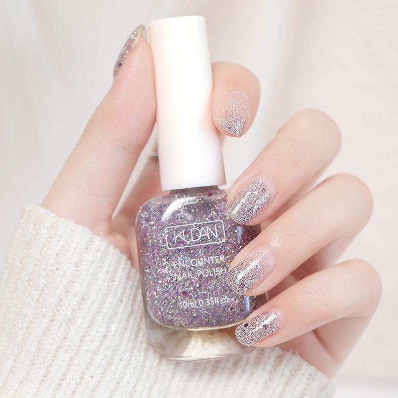 Water-based Nail Polish No-bake Quick-drying Long-lasting Peelable Nail Polish Odorless Nail Polish Quick-drying Nail Polish