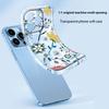 Applicable To Apple 16promax Flower Mobile Phone Case 14 Anti-drop Iphone17 Transparent Protective Case 15 Advanced Simplicity
