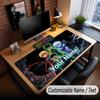 Custom Name Extended Mouse Pad,Hunter × Hunter Gaming Desk Mat For Home Office Desktop Decor