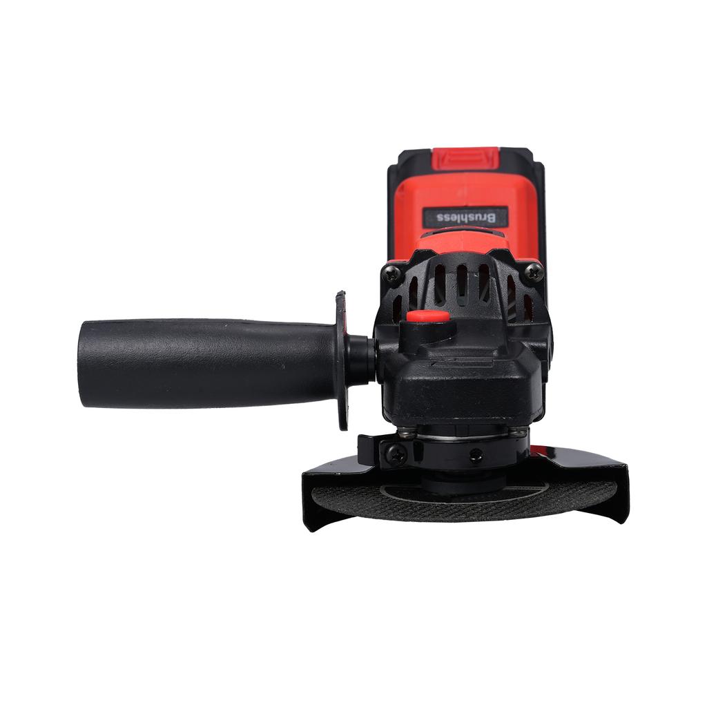 Cordless Angle Grinder Brushless Angle Grinder 2PCS 21V 4.0Ah Battery Cutting Grinding Polishing