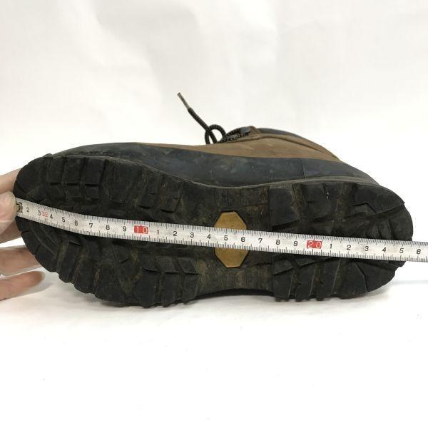 montbell OutDry leather trekking boots 23.5 brown mountain outdoor shoes(USED)