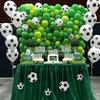 Palloncini da Calcio da 12 pollici Palloncino Gonfiabile in Lattice a Forma di Pallone da Calcio Giocattoli per Bambini Decorazione per Compleanno Tema Sportivo Forniture per Feste di Appassionati di Calcio