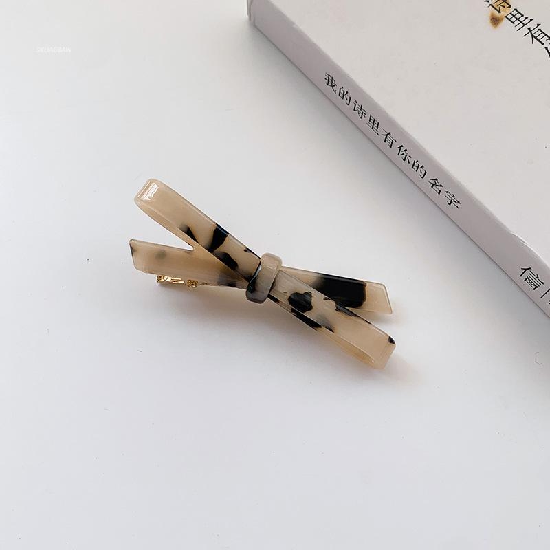 Mode Femmes Pince à Cheveux Simplicité Élégant Acétate Barrettes à Cheveux Filles Pince à Cheveux Bec de Canard Accessoires pour Cheveux Pinces à Cheveux Coréennes