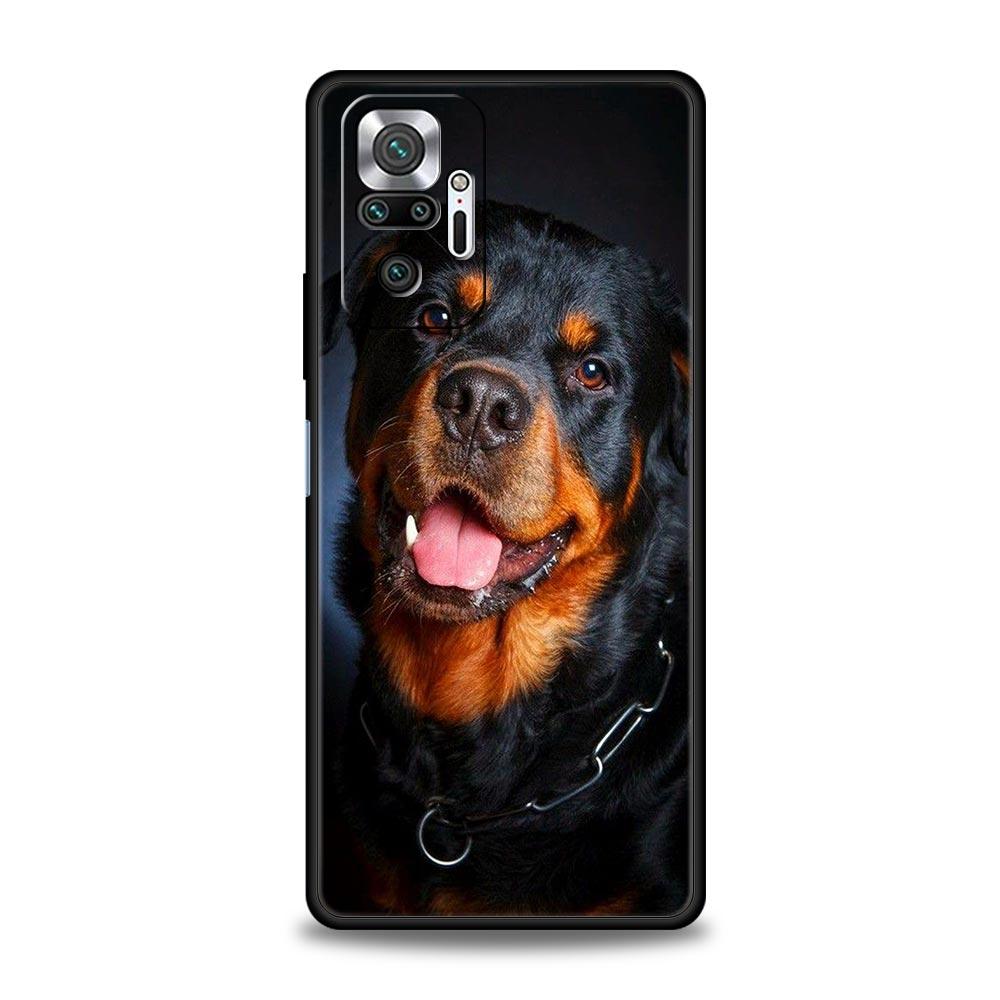 Phone Case For Xiaomi Redmi Note 14 13 12 Pro Plus 5G 9S 9 10 11 4G 14C 13C 12C 10C 9C 9A Soft Cover Rottweiler Dog